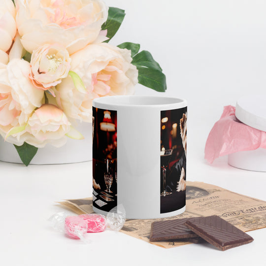 Morkie General- White glossy mug v4