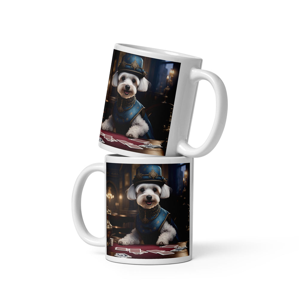 Schnoodle- White glossy mug v5