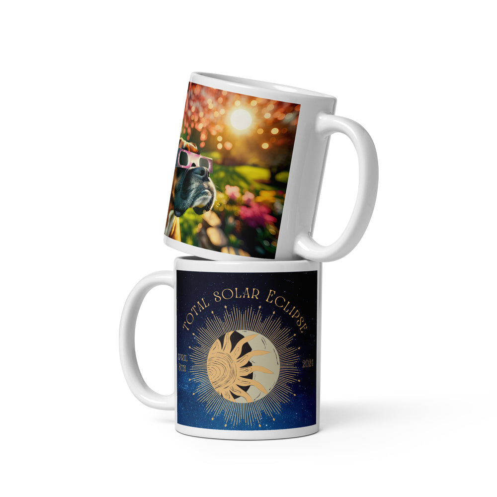 Boxer Eclipse- White glossy mug