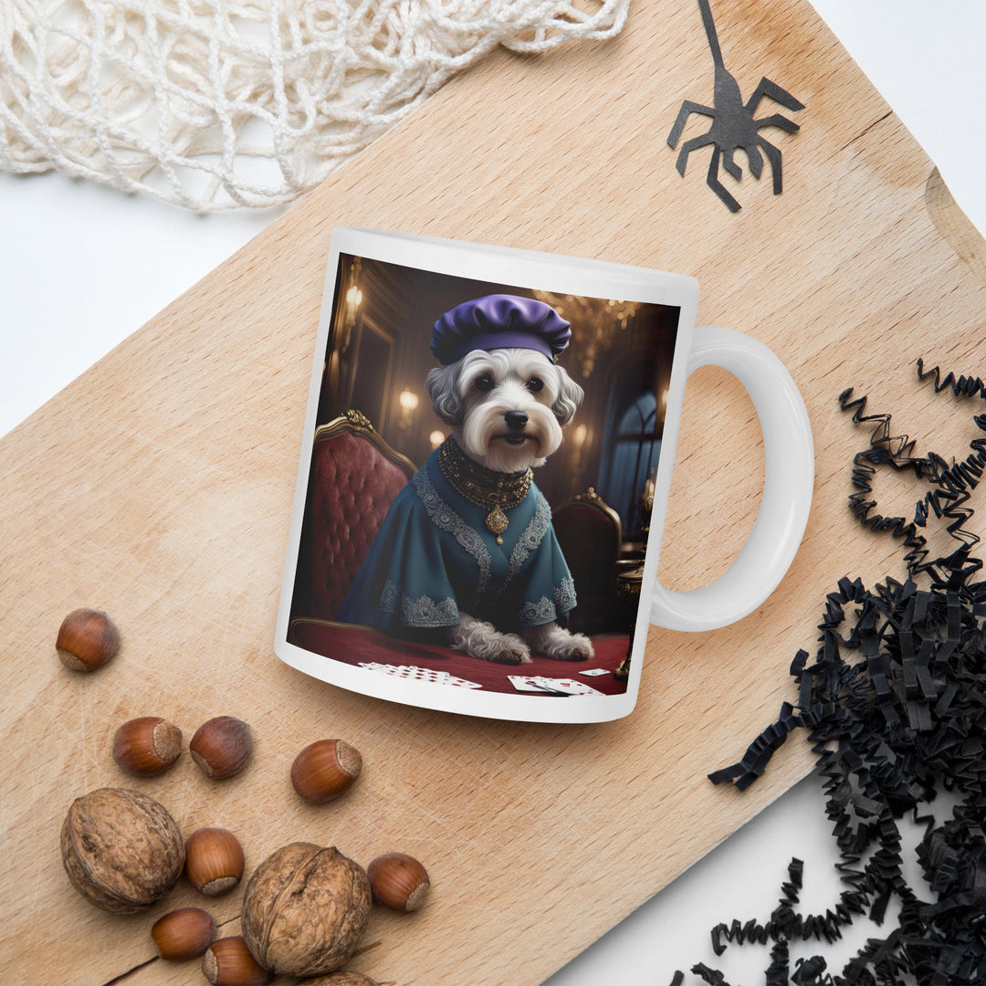 Schnoodle- White glossy mug