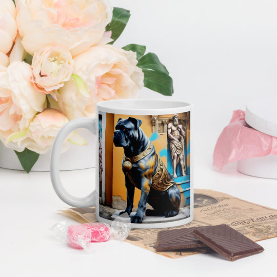 Cane Corso- White glossy mug v4