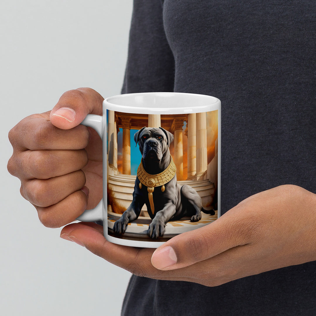 Cane Corso- White glossy mug v5