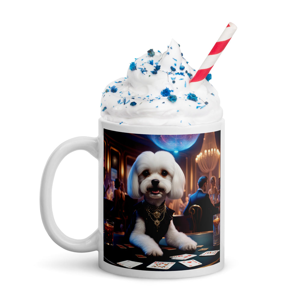 Cavachon- White glossy mug v2