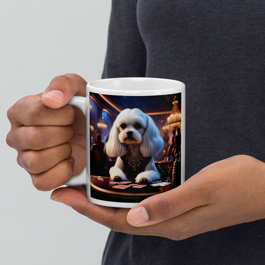 Cavachon- White glossy mug v8