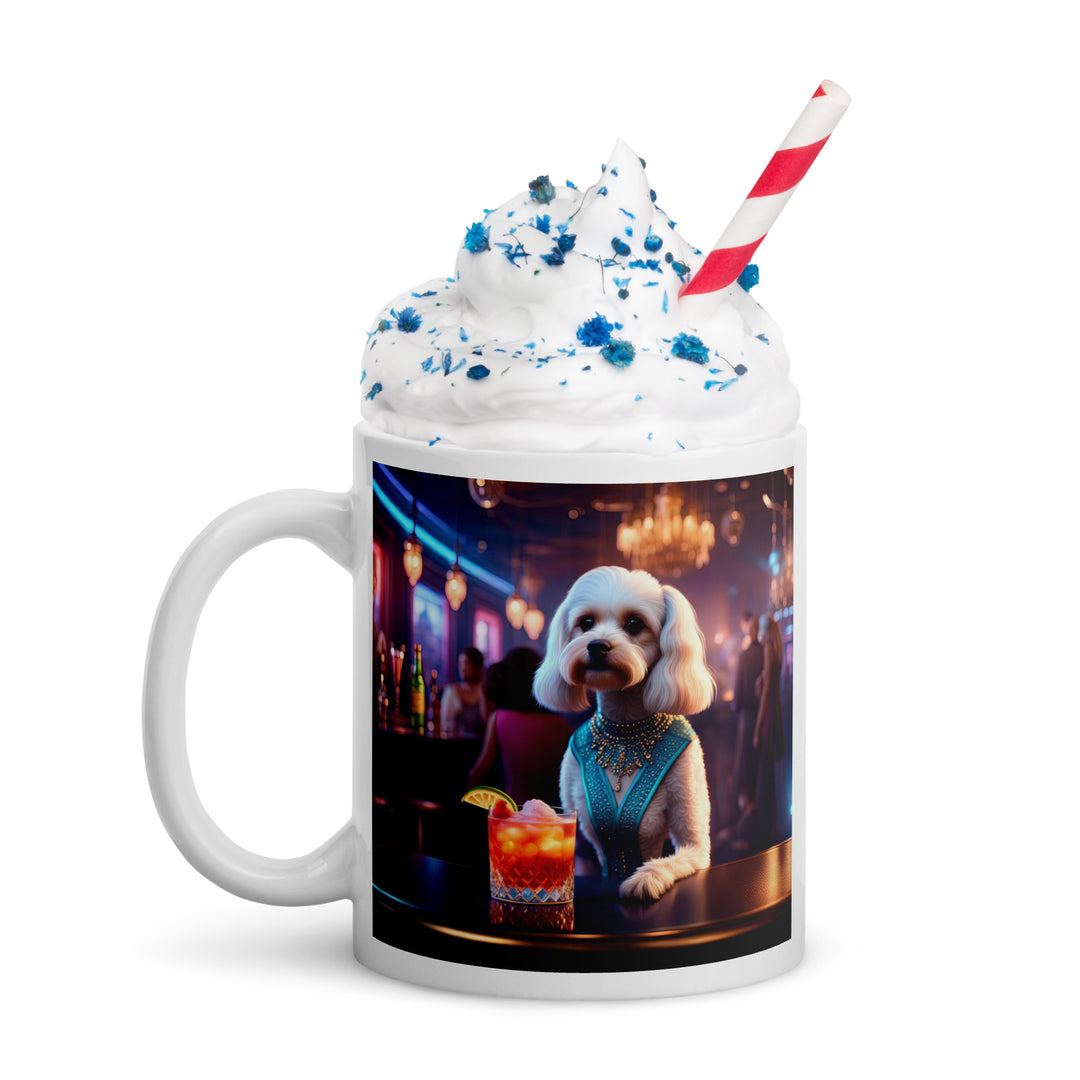 Cavapoo General- White glossy mug v5