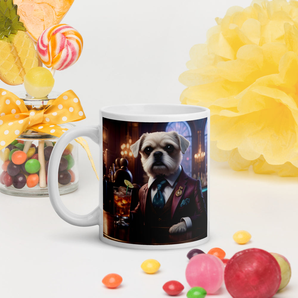 Cavapoo General- White glossy mug v30