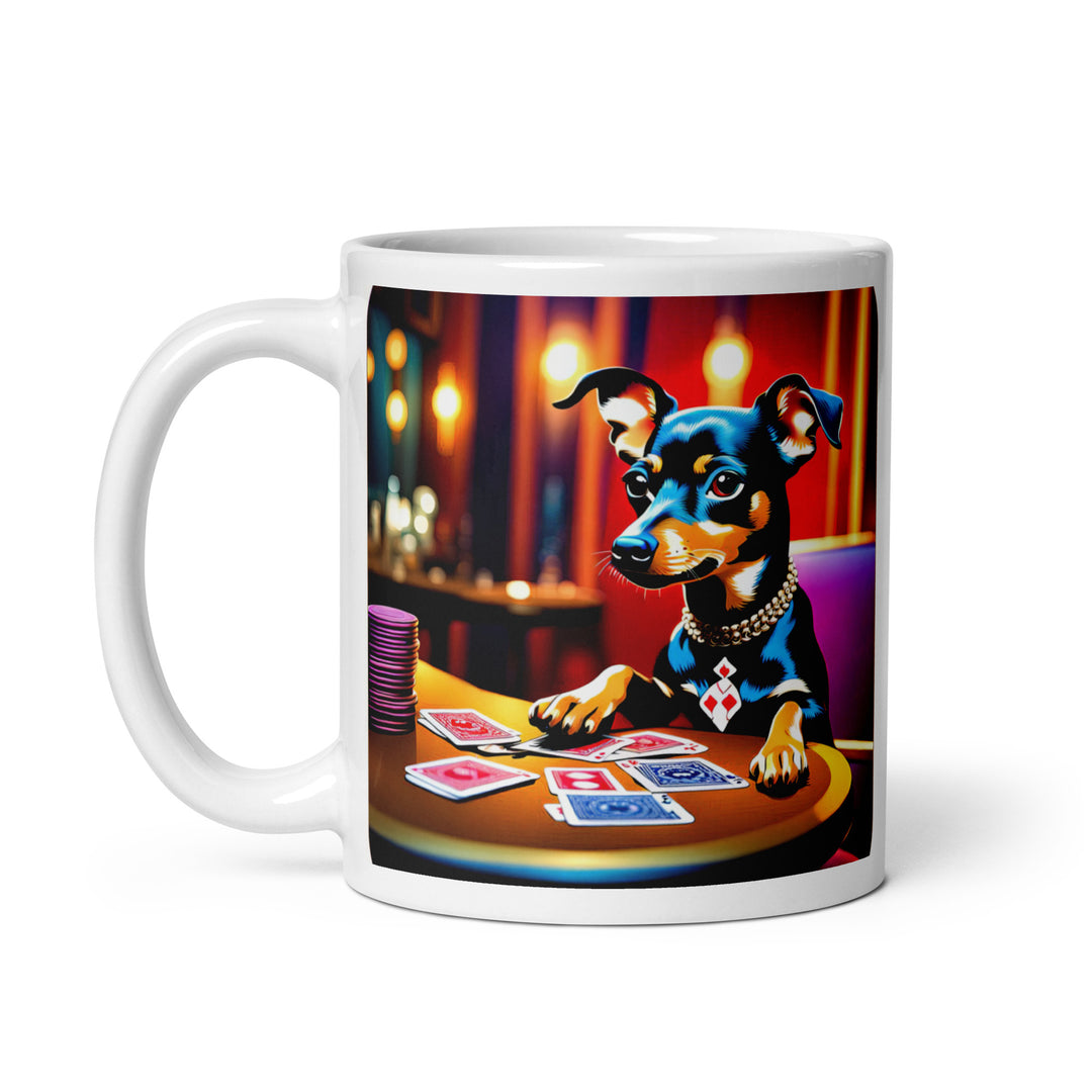 Chiweenie General- White glossy mug v16