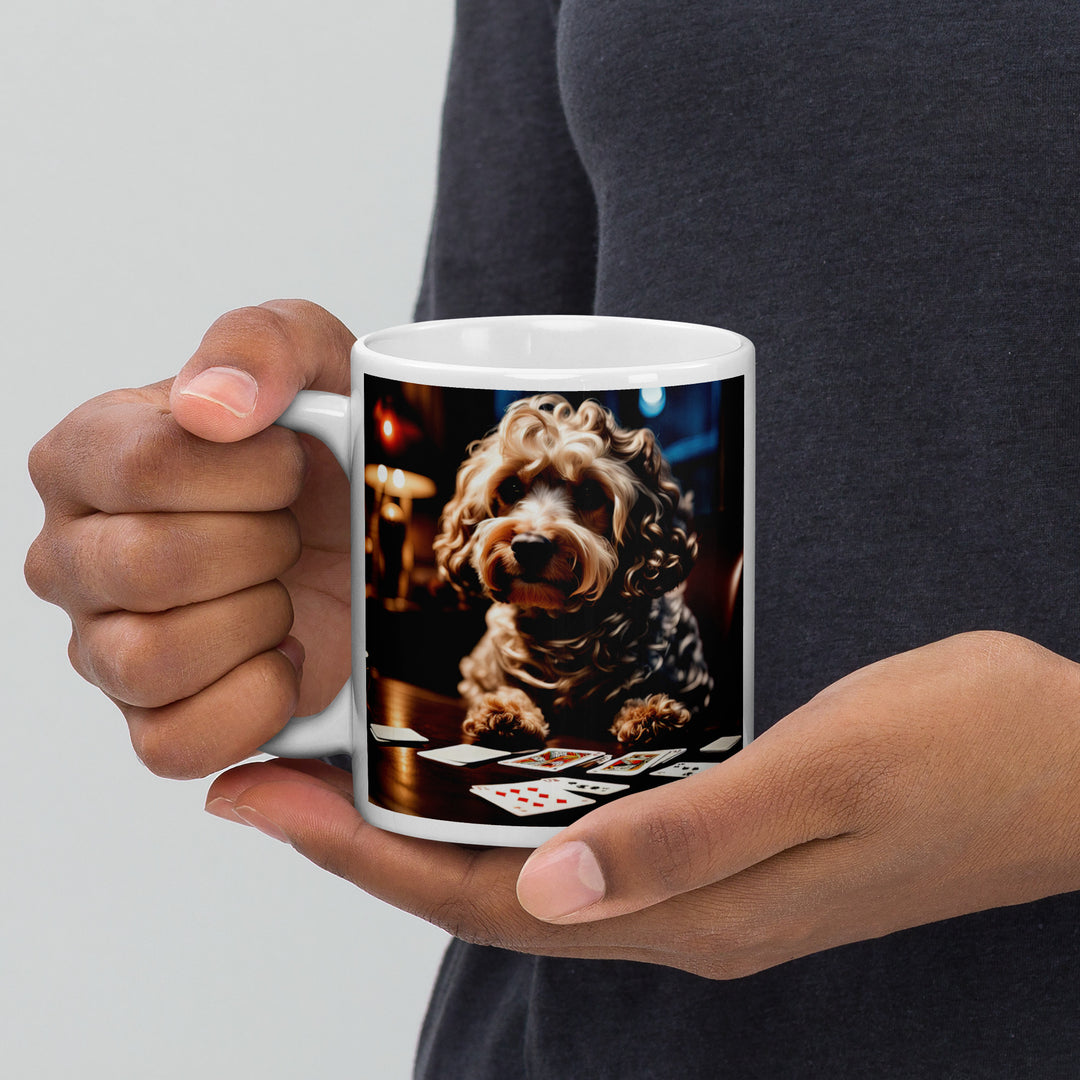 Cockapoo General- White glossy mug v3