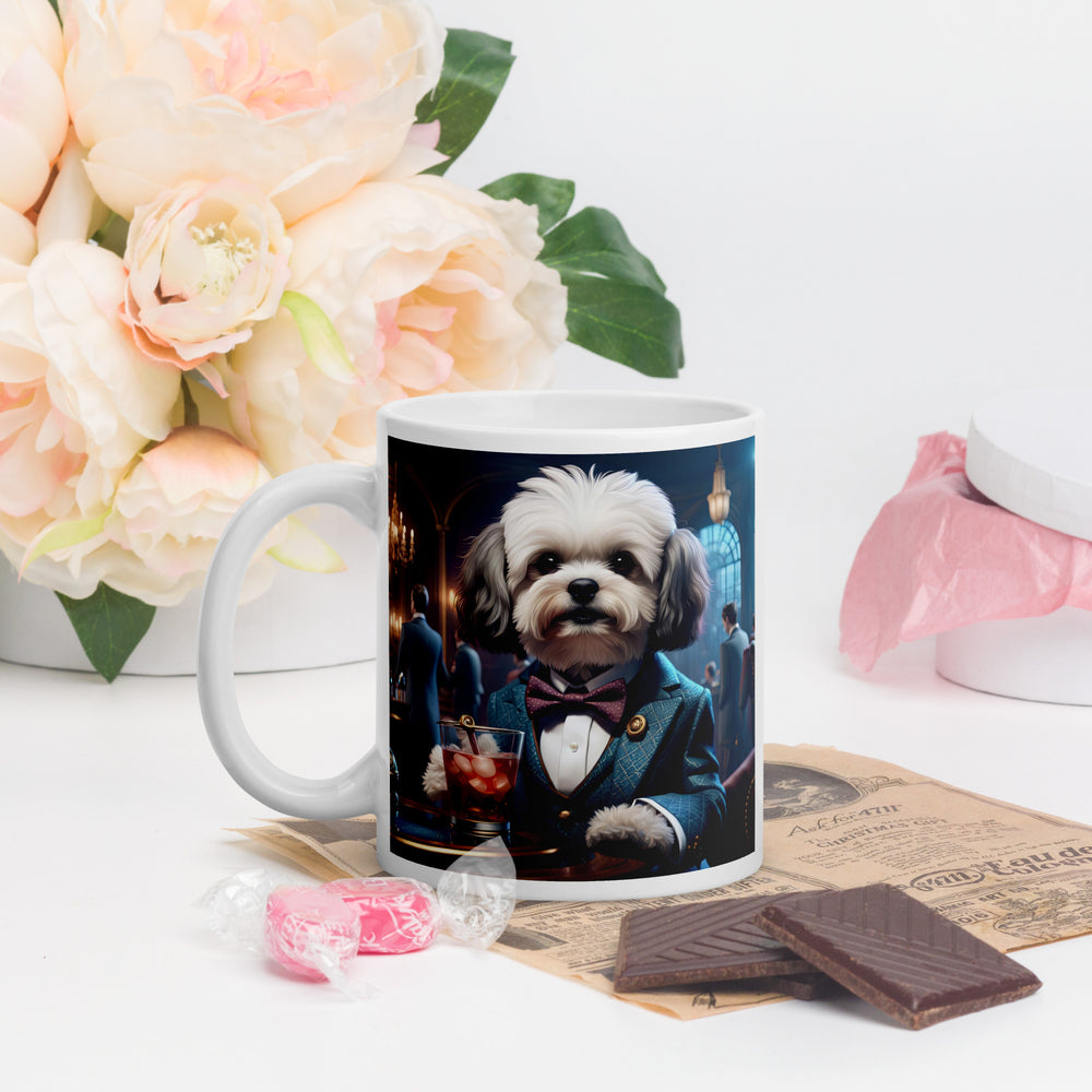 Shih-Poo General- White glossy mug v2