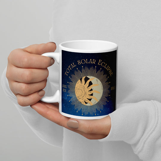 Cane Corso Eclipse- White glossy mug