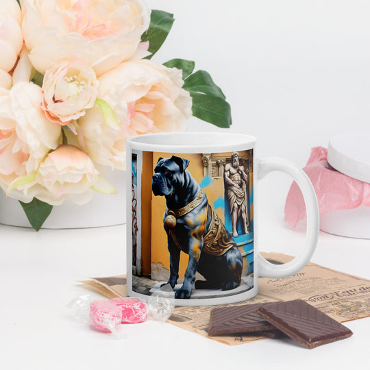 Cane Corso- White glossy mug v4