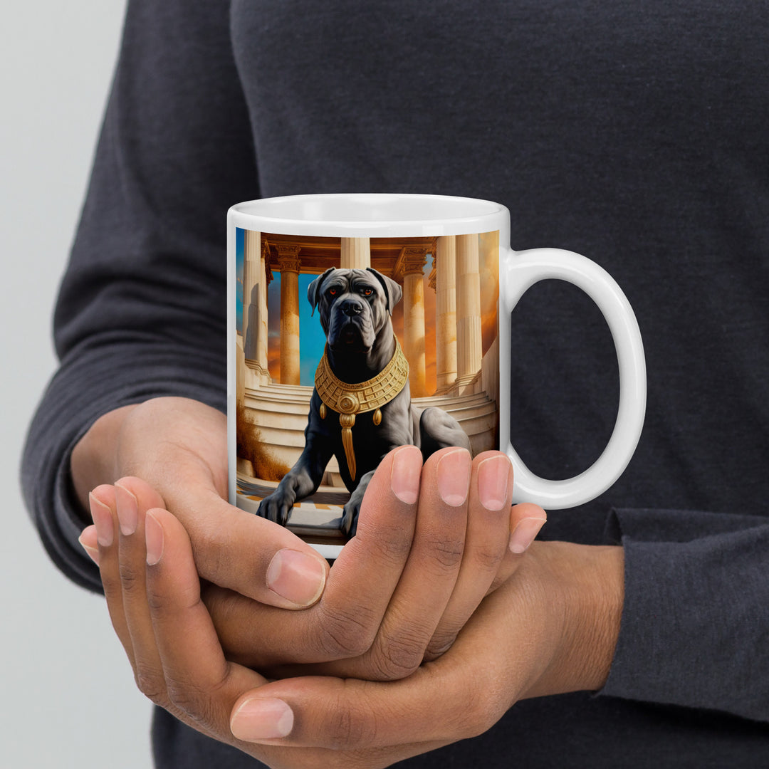 Cane Corso- White glossy mug v5