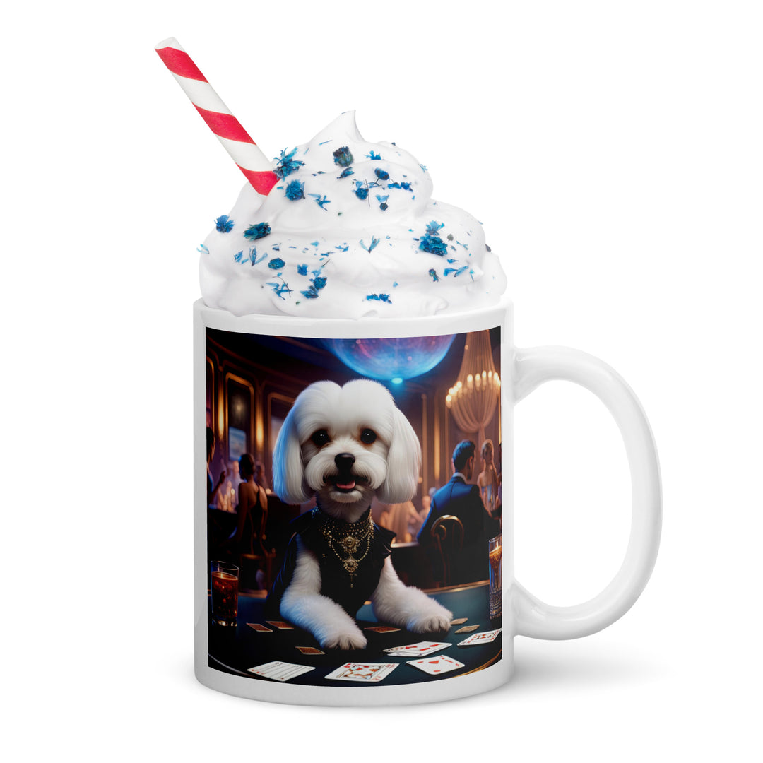 Cavachon- White glossy mug v2