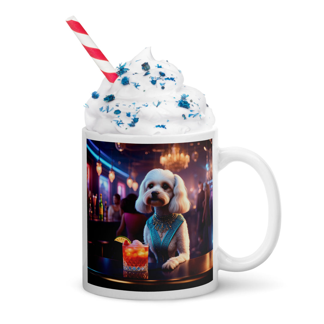 Cavapoo General- White glossy mug v5