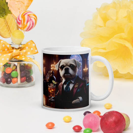 Cavapoo General- White glossy mug v30