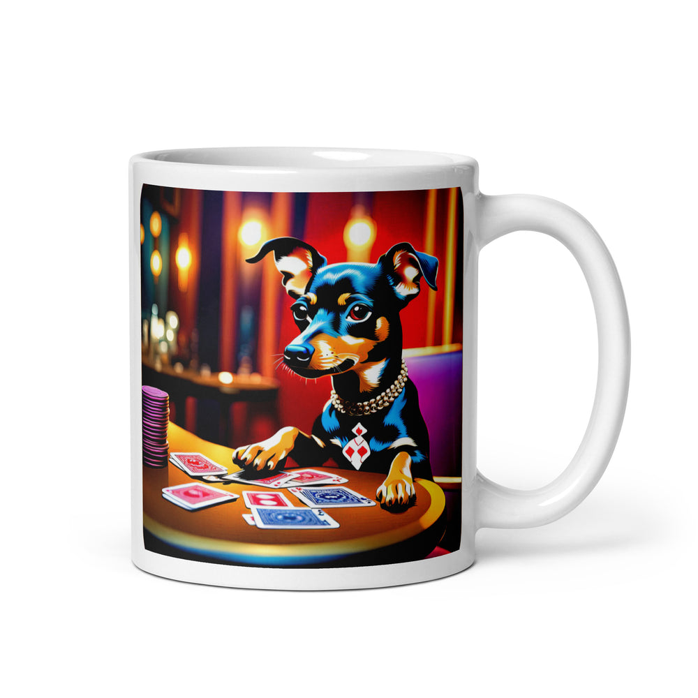 Chiweenie General- White glossy mug v16