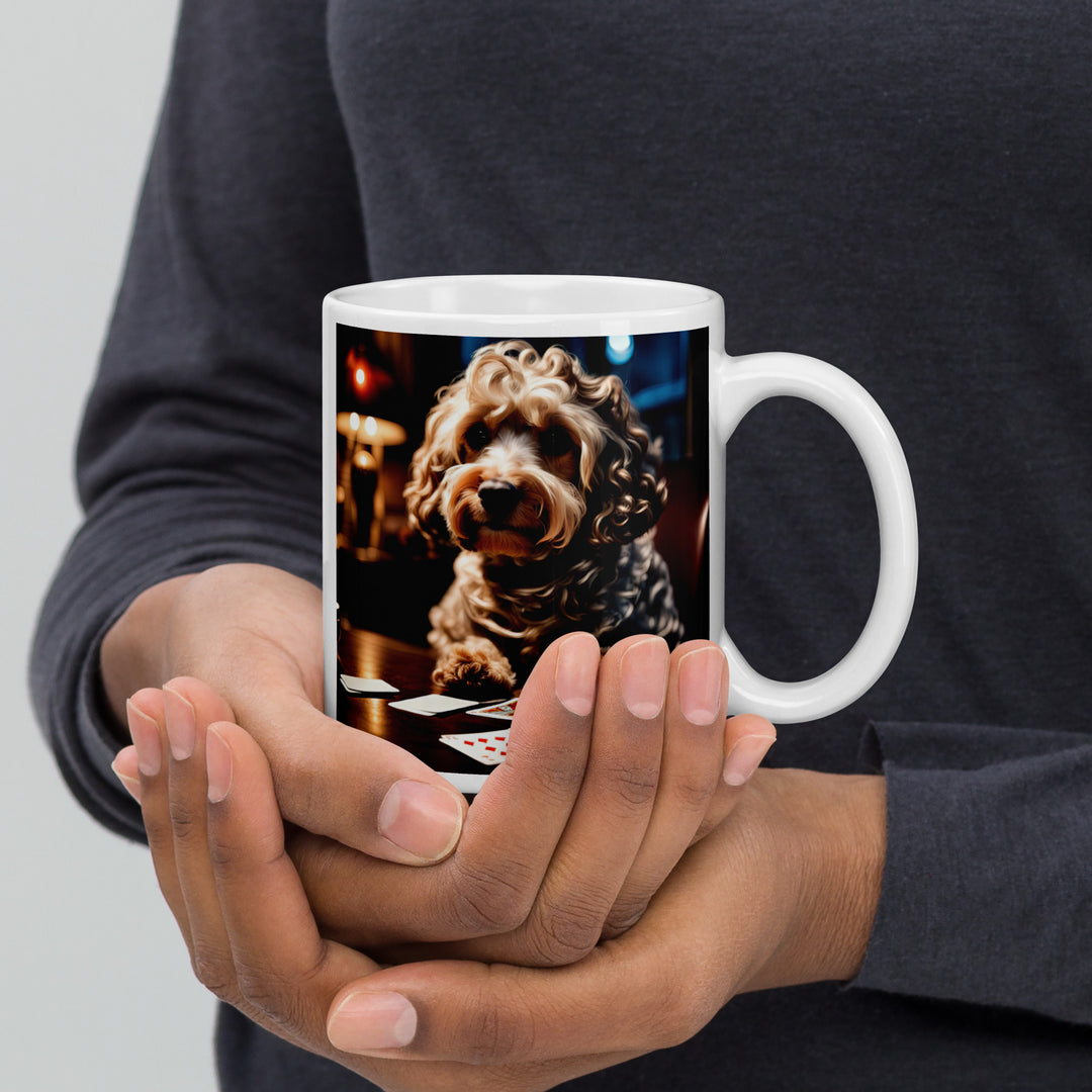 Cockapoo General- White glossy mug v3