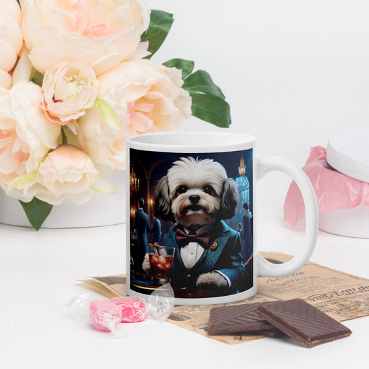 Shih-Poo General- White glossy mug v2