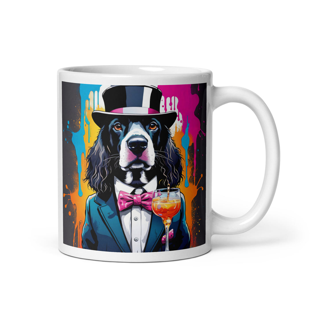 Sprocker Spaniel General- White glossy mug v2