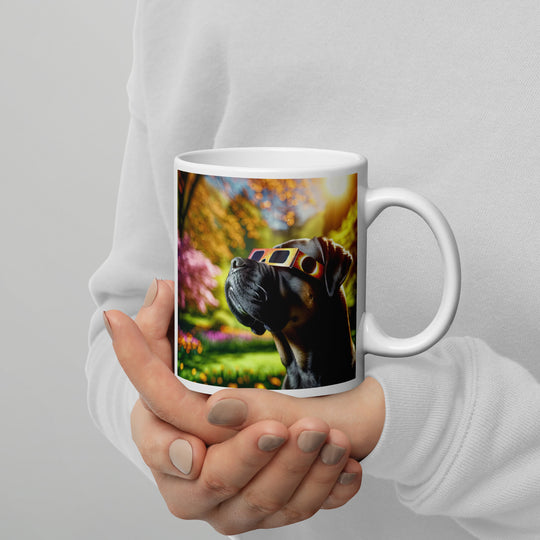 Cane Corso Eclipse- White glossy mug