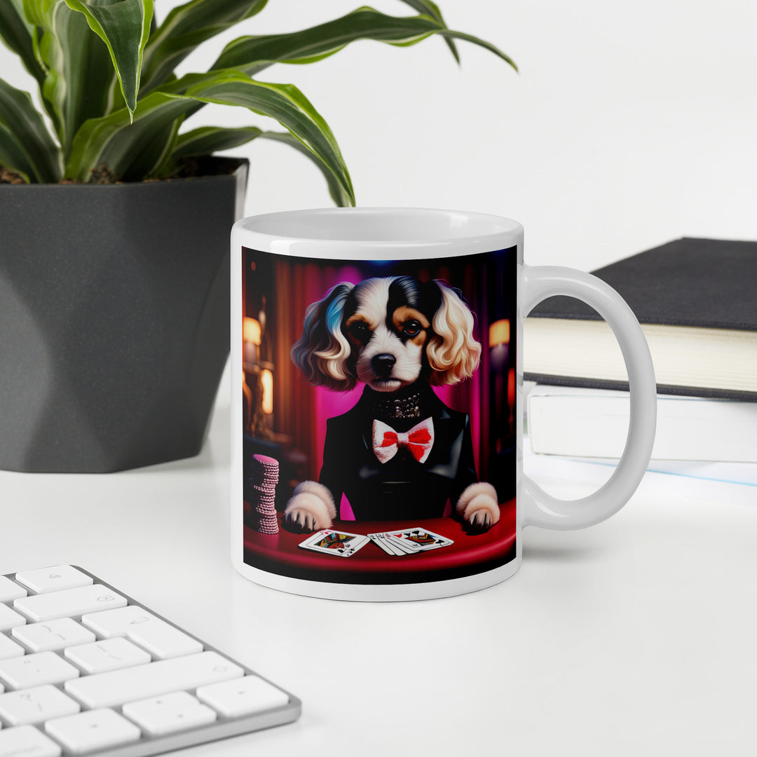 Cavachon- White glossy mug v13