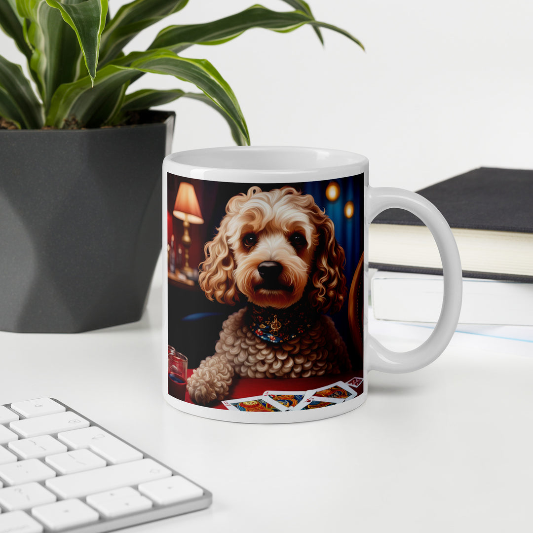 Cockapoo General- White glossy mug