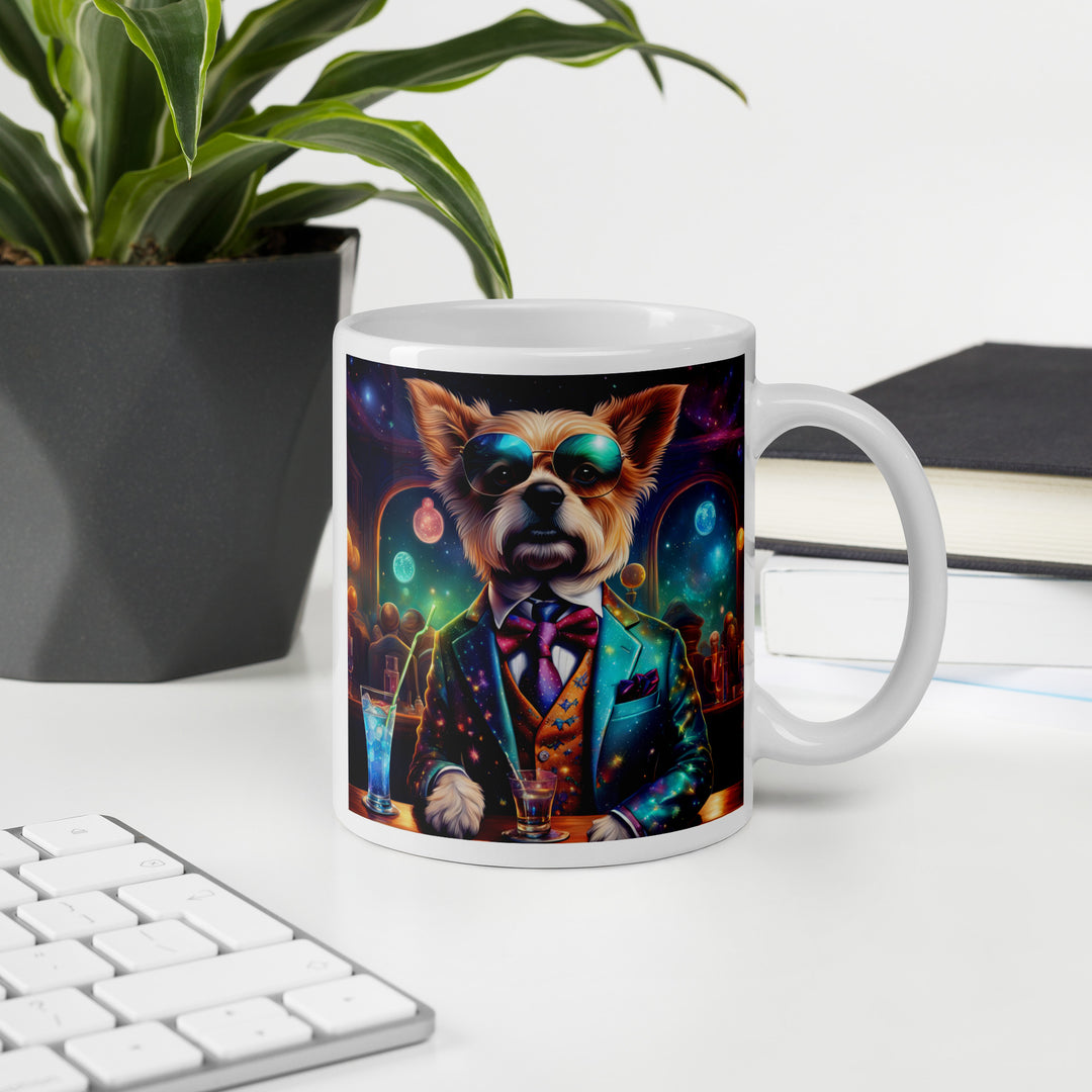 Pekapoo General- White glossy mug v5