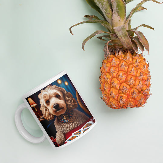 Cockapoo General- White glossy mug