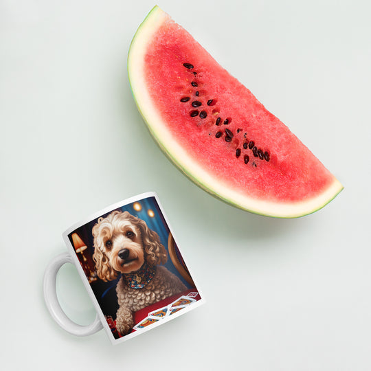 Cockapoo General- White glossy mug