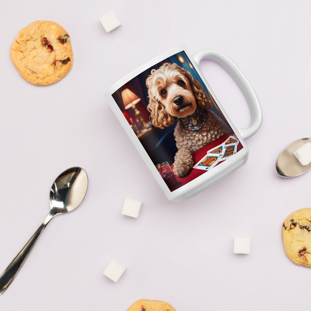 Cockapoo General- White glossy mug