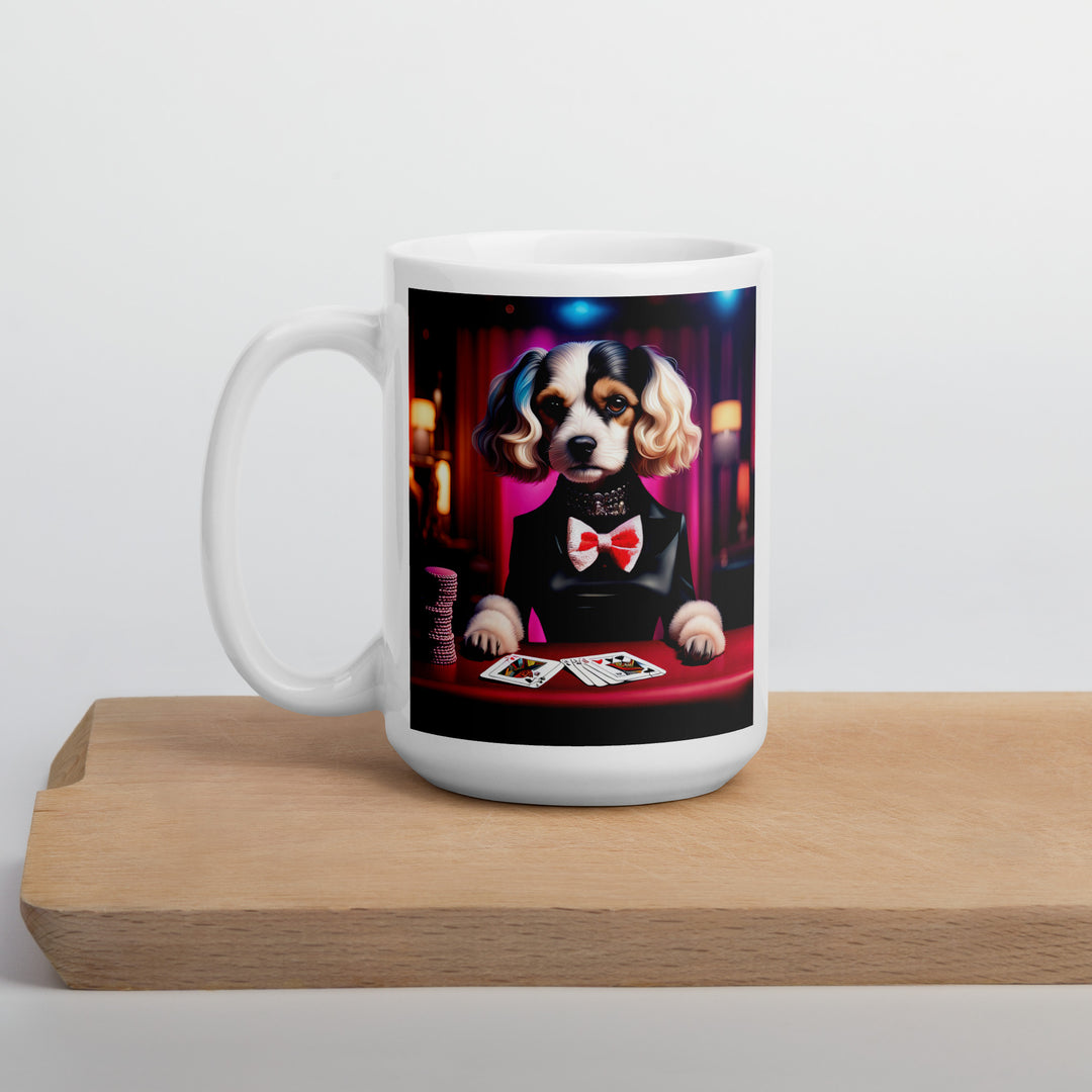 Cavachon- White glossy mug v13