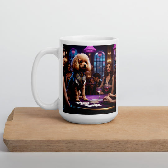 Cavapoo General- White glossy mug v13