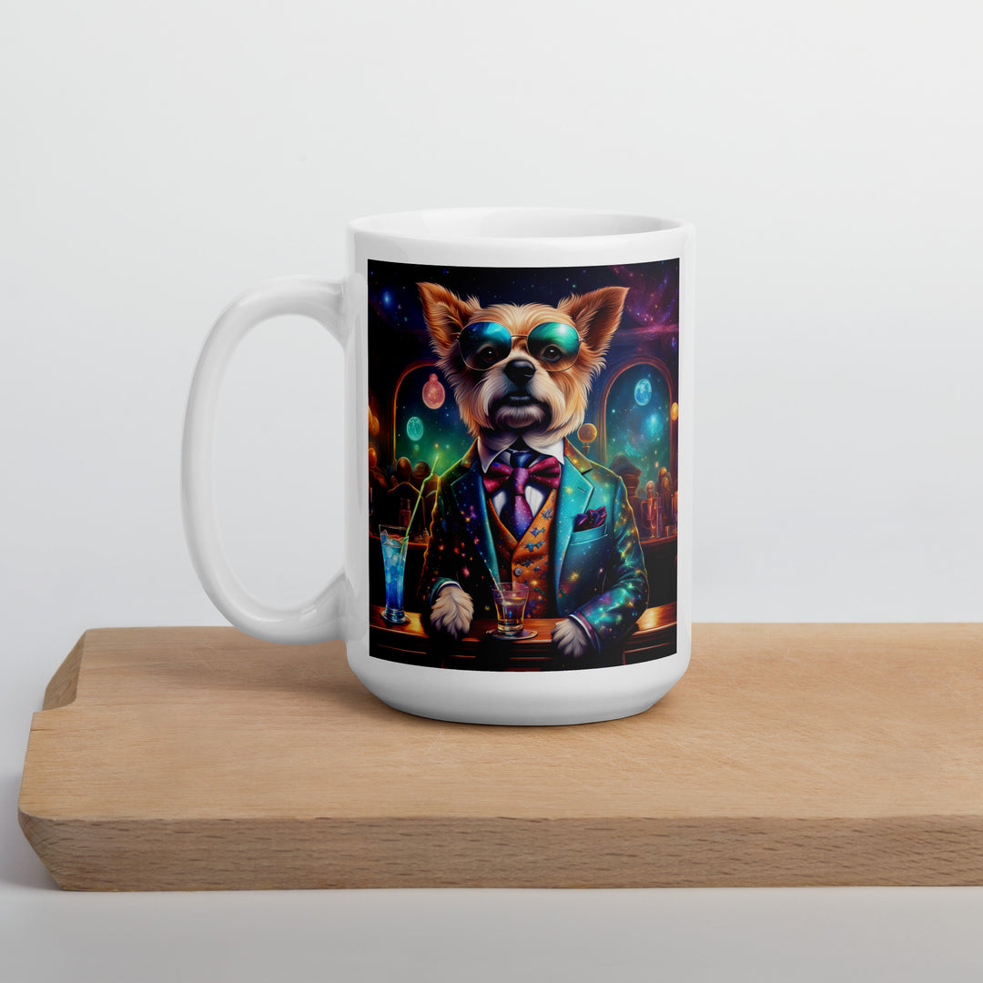 Pekapoo General- White glossy mug v5