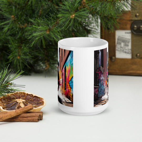 Rottweiler- White glossy mug v5