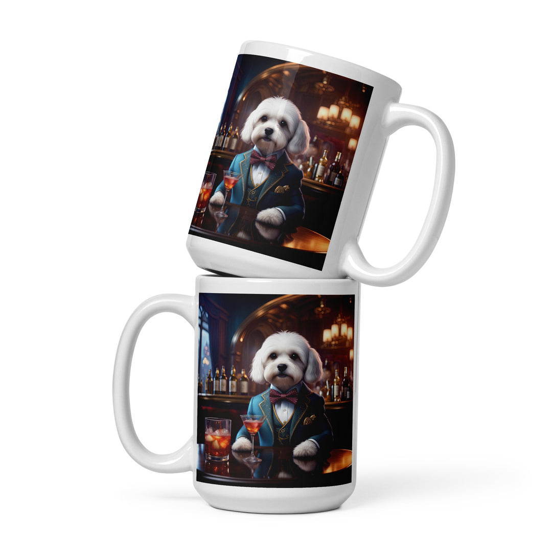 Cavachon- White glossy mug v3