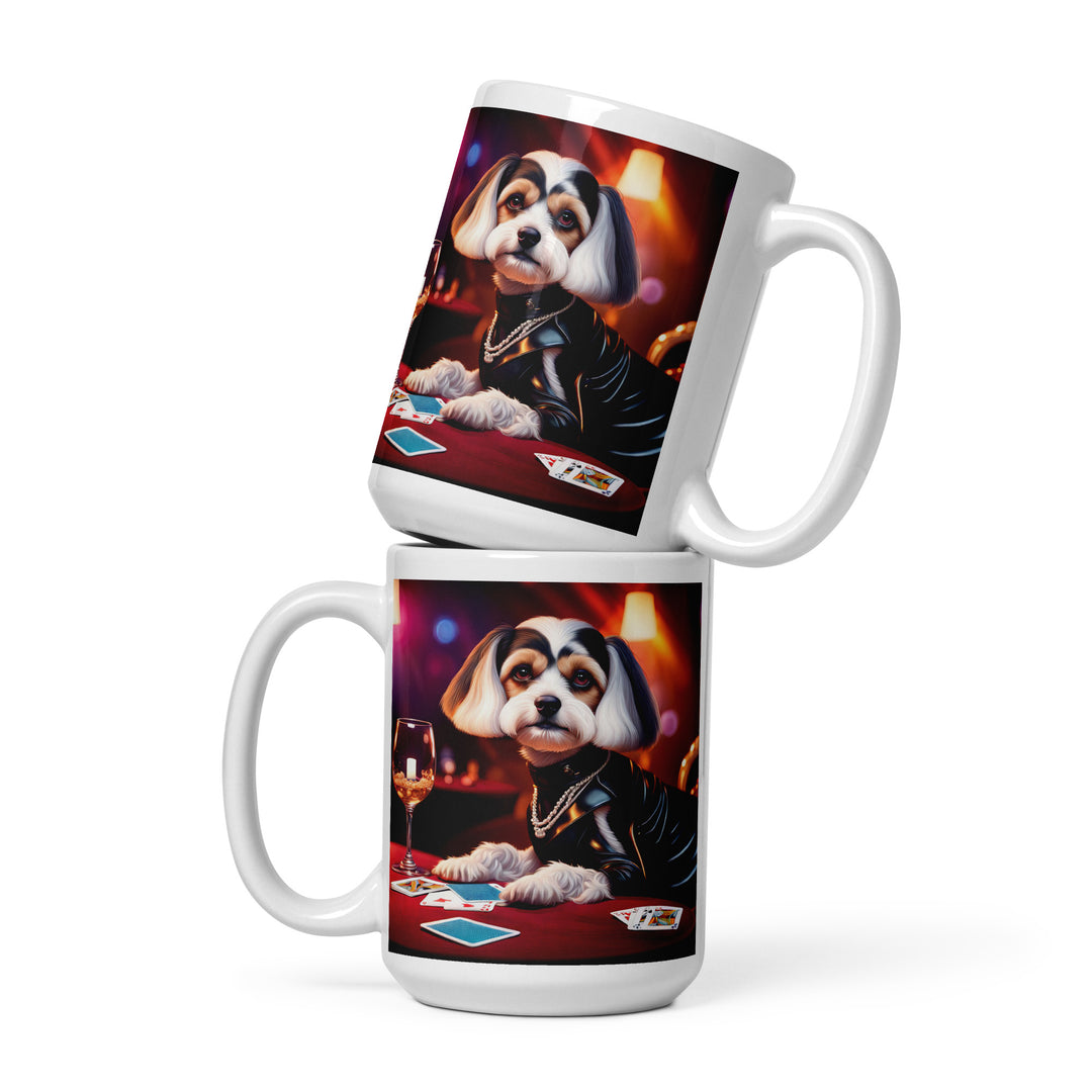 Cavachon- White glossy mug v5