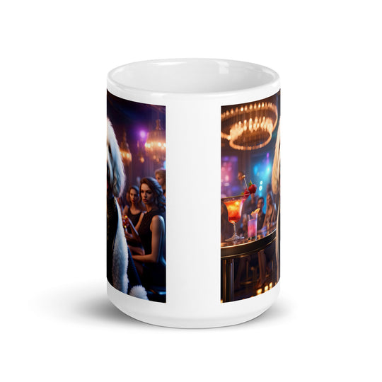 Goldendoodle- White glossy mug v2