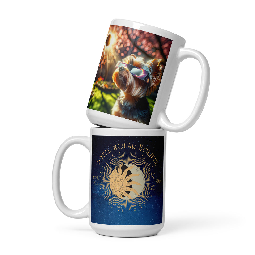 Yorkshire Terrier Eclipse- White glossy mug