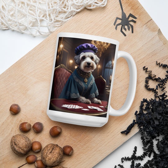 Schnoodle- White glossy mug