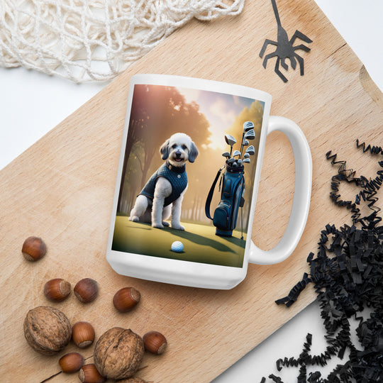 Springador Golfer- White glossy mug