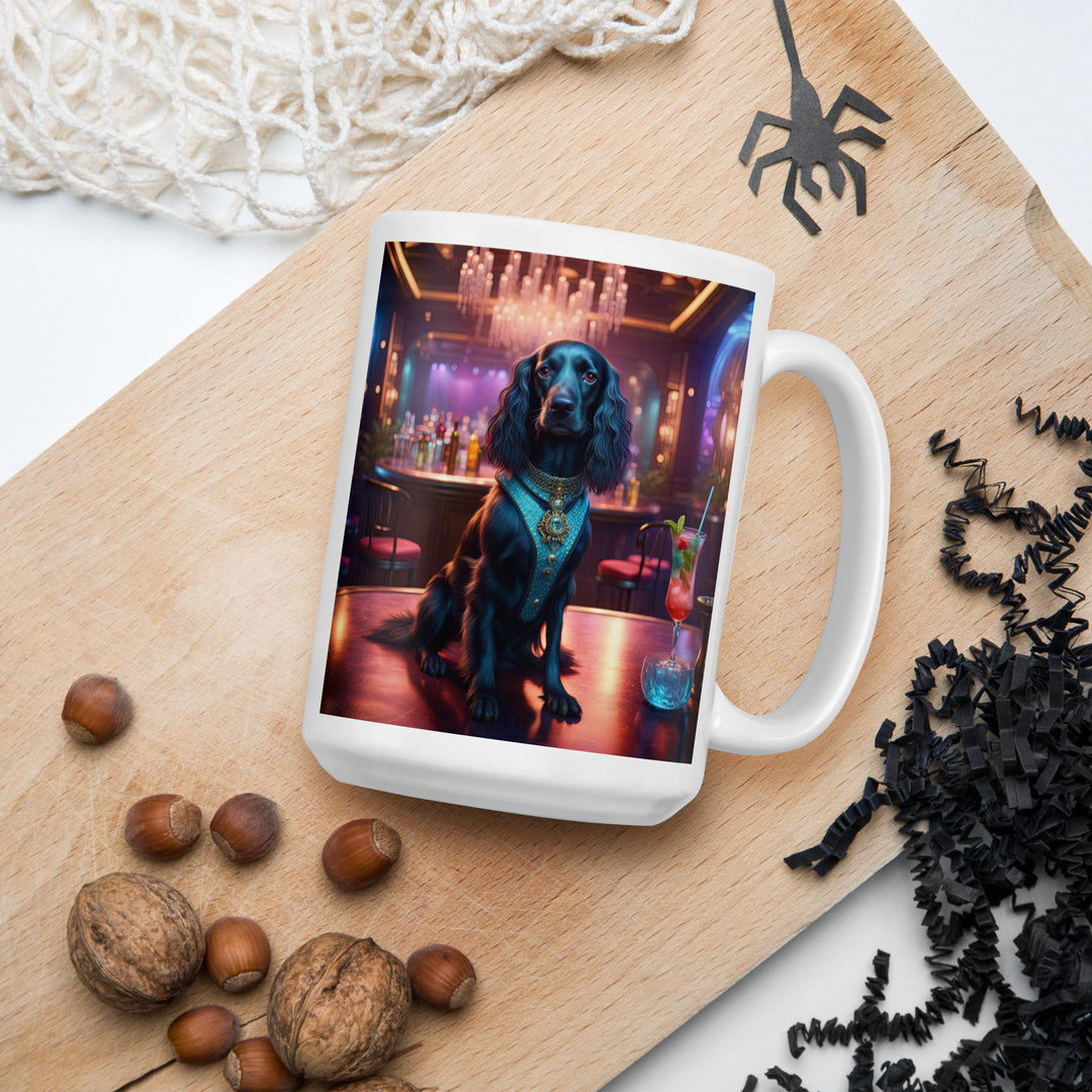 Sprocker Spaniel General- White glossy mug v5