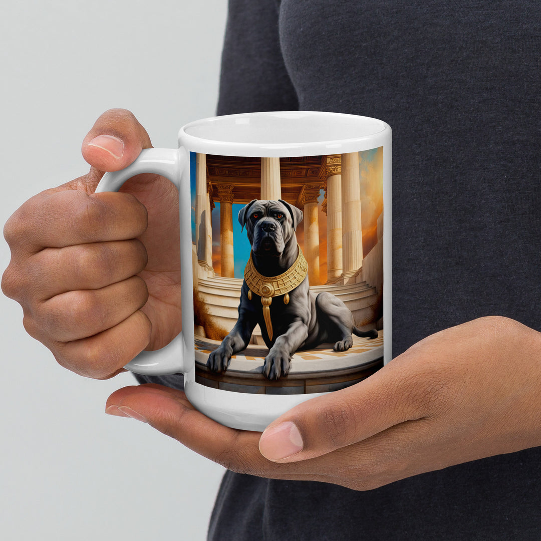 Cane Corso- White glossy mug v5