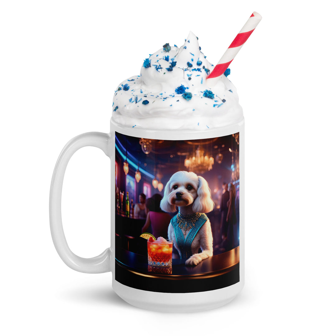 Cavapoo General- White glossy mug v5