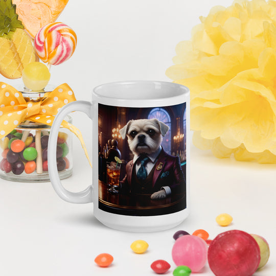 Cavapoo General- White glossy mug v30