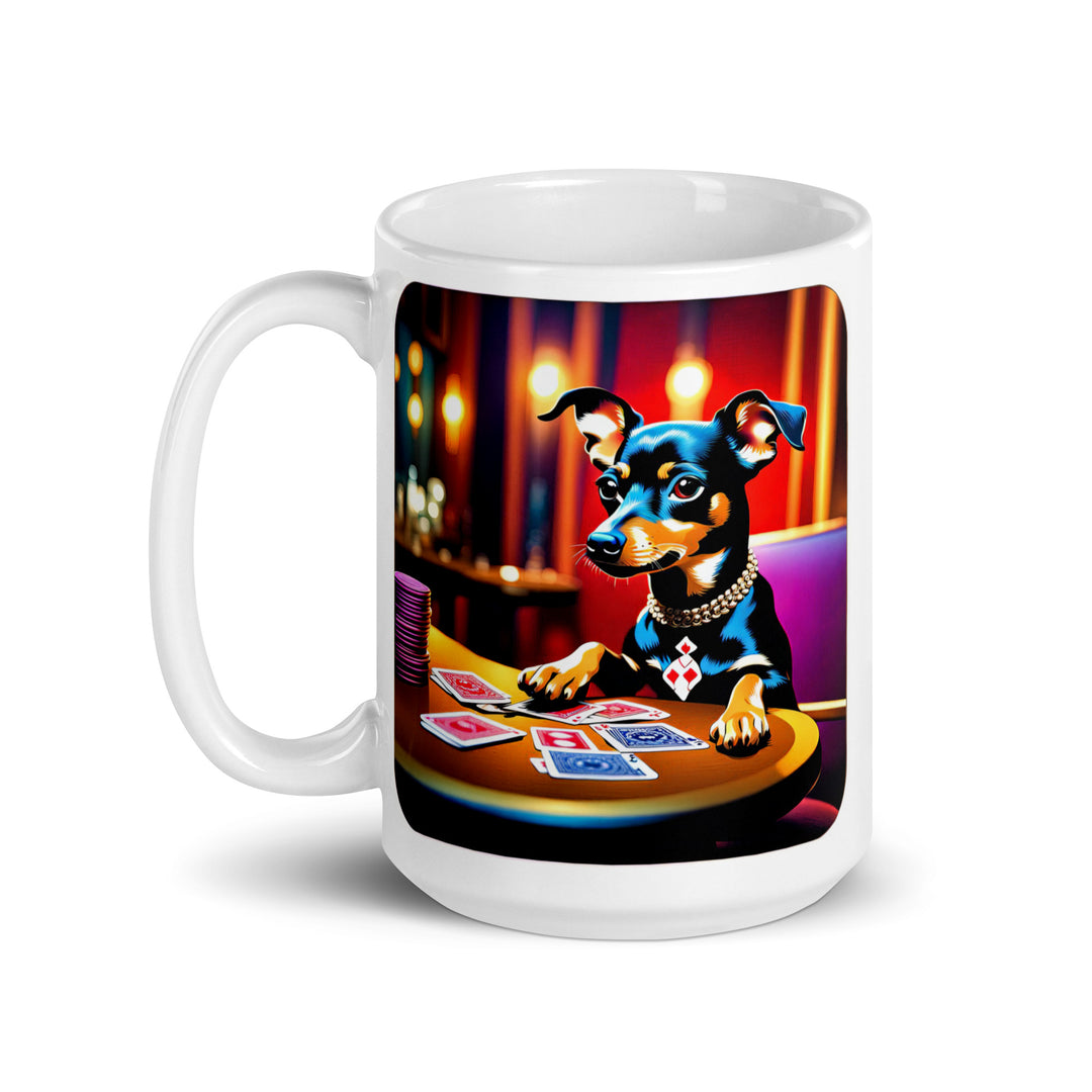 Chiweenie General- White glossy mug v16