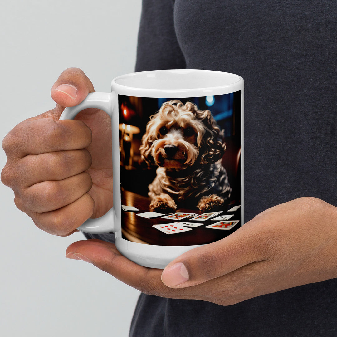 Cockapoo General- White glossy mug v3