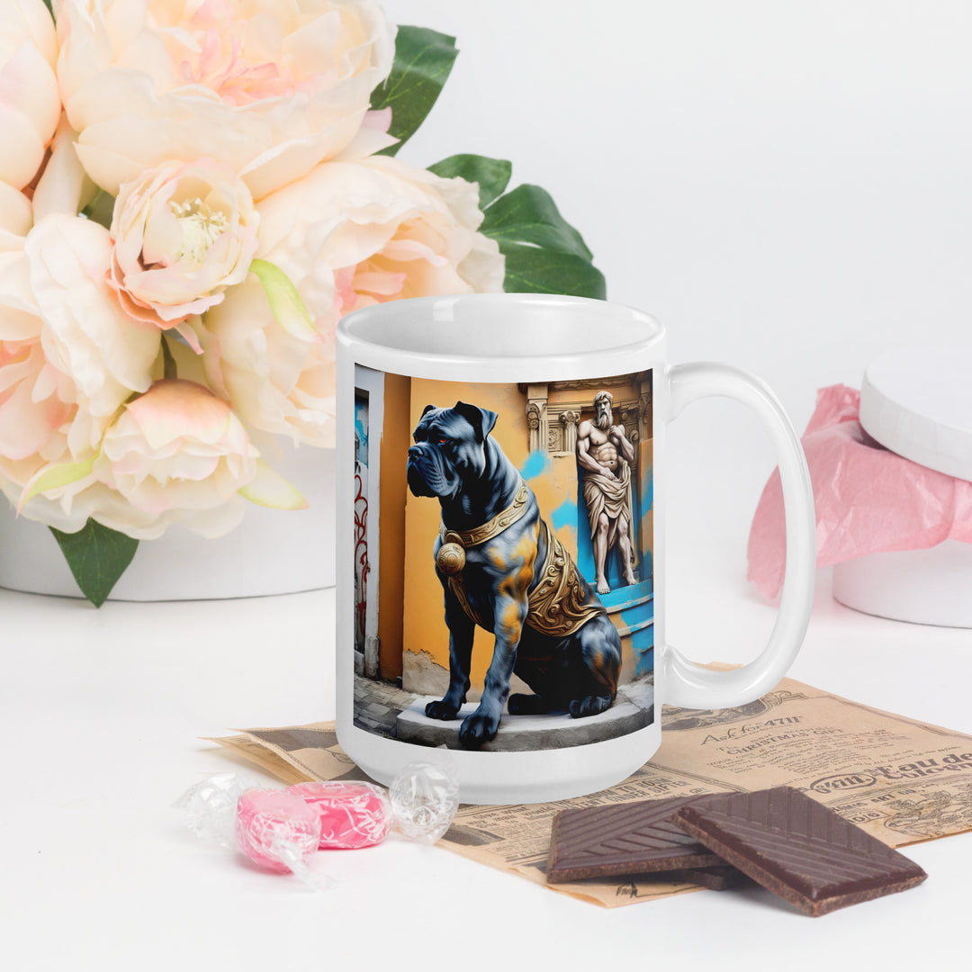 Cane Corso- White glossy mug v4