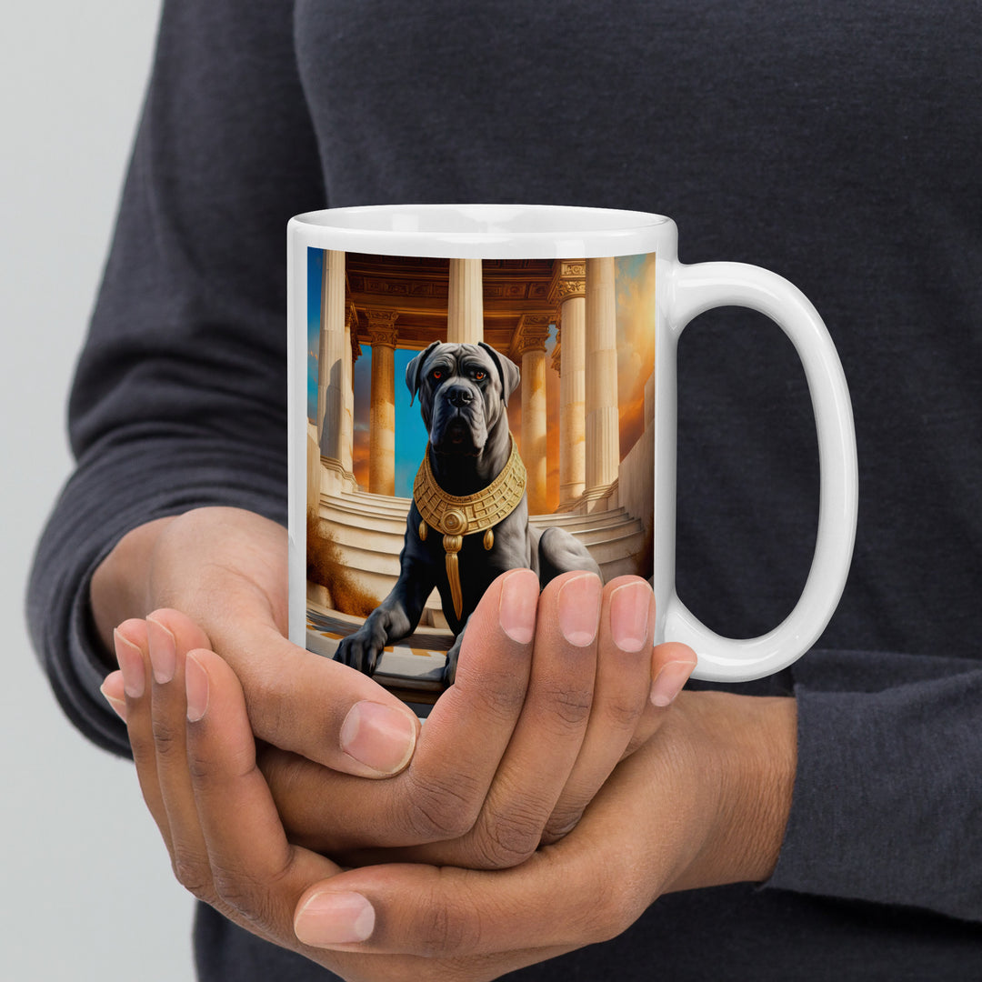 Cane Corso- White glossy mug v5