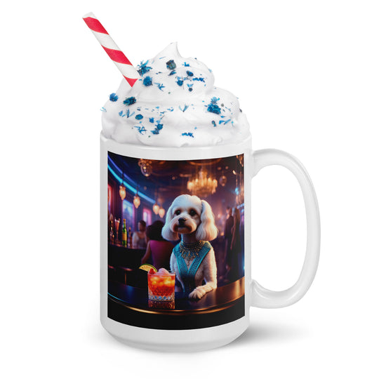 Cavapoo General- White glossy mug v5