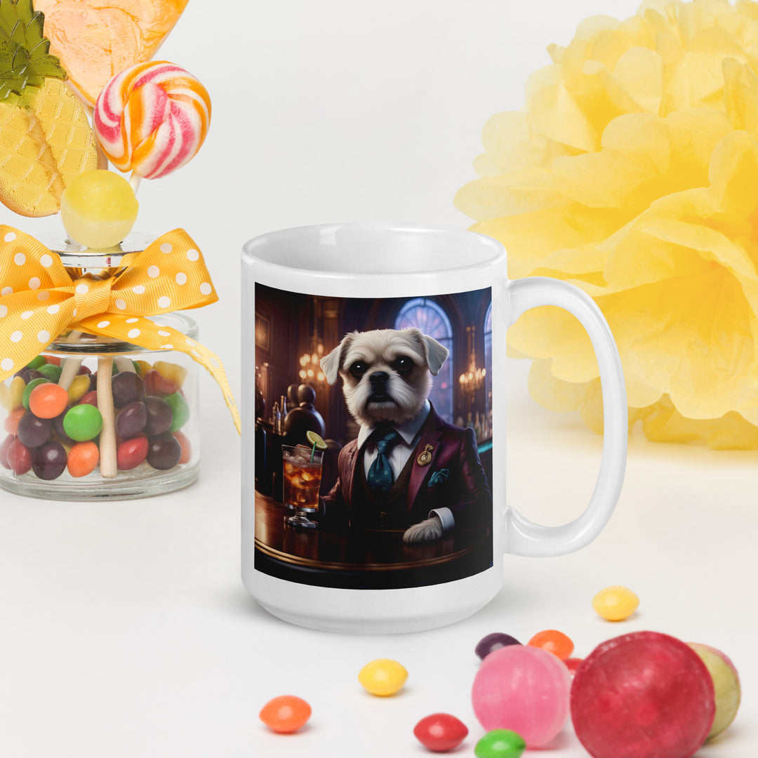 Cavapoo General- White glossy mug v30